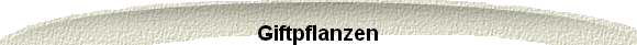 Giftpflanzen
